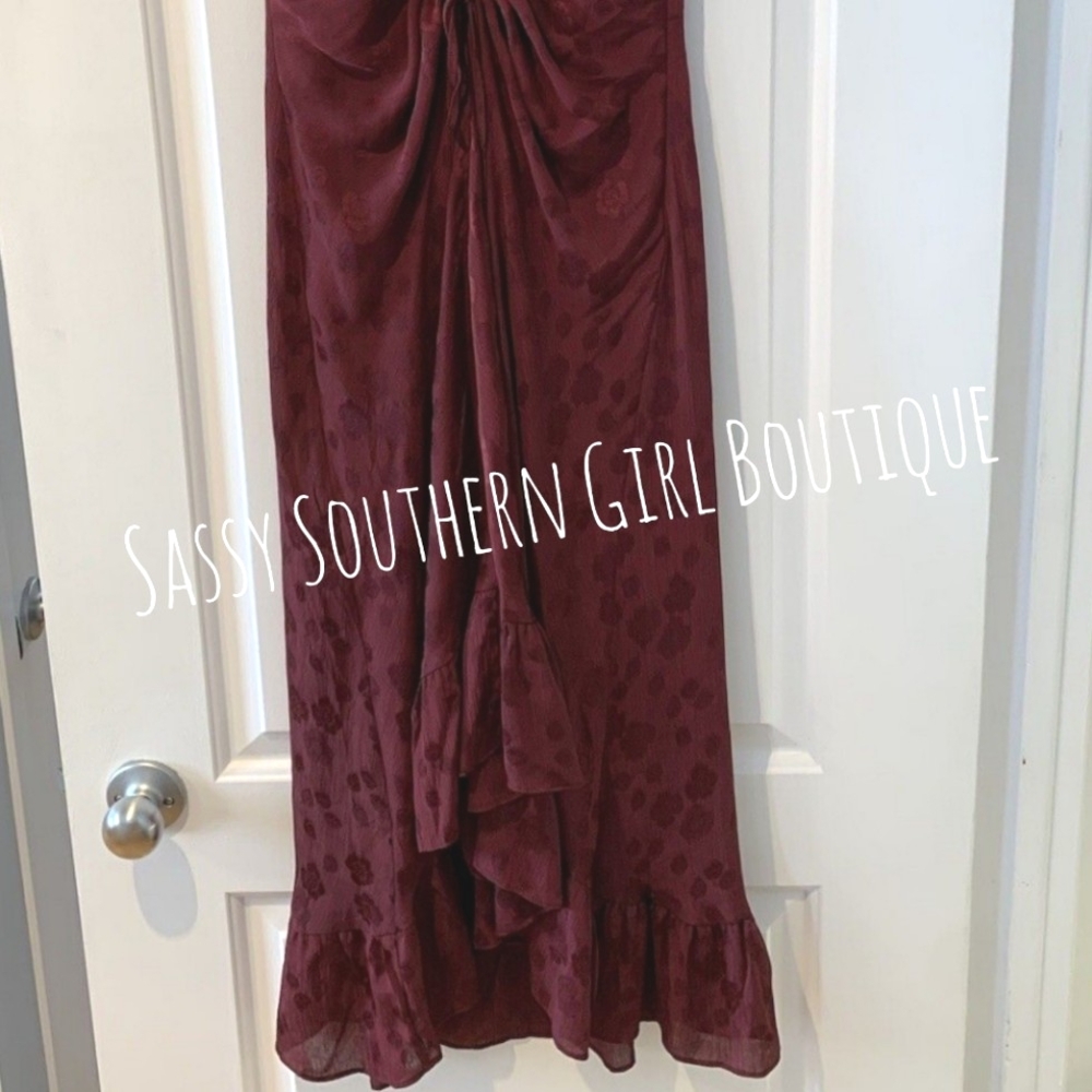 🆕⭐ Max Studio Raspberry Midi Dress - Picture 4 of 11